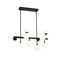 Z-Lite Midnetic 11 Light Chandelier, Matte Black & Matte Opal 730-11L-MB - alternate 1